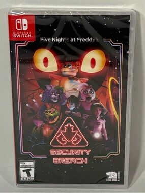 🎸 FIVE NIGHTS AT FREDDY'S SECURITY BREACH NINTENDO SWITCH [BRAND NEW SEALED] 🎸